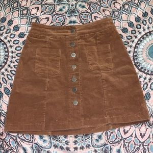 Charlotte Russe Brown skirt
